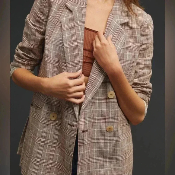 Maeve ( Anthropologie )Double-Breasted Blazer size 0 - Picture 1 of 7